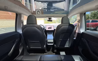 2023 Tesla Model Y Long Range AWD in Solid Black, Panoramic Roof